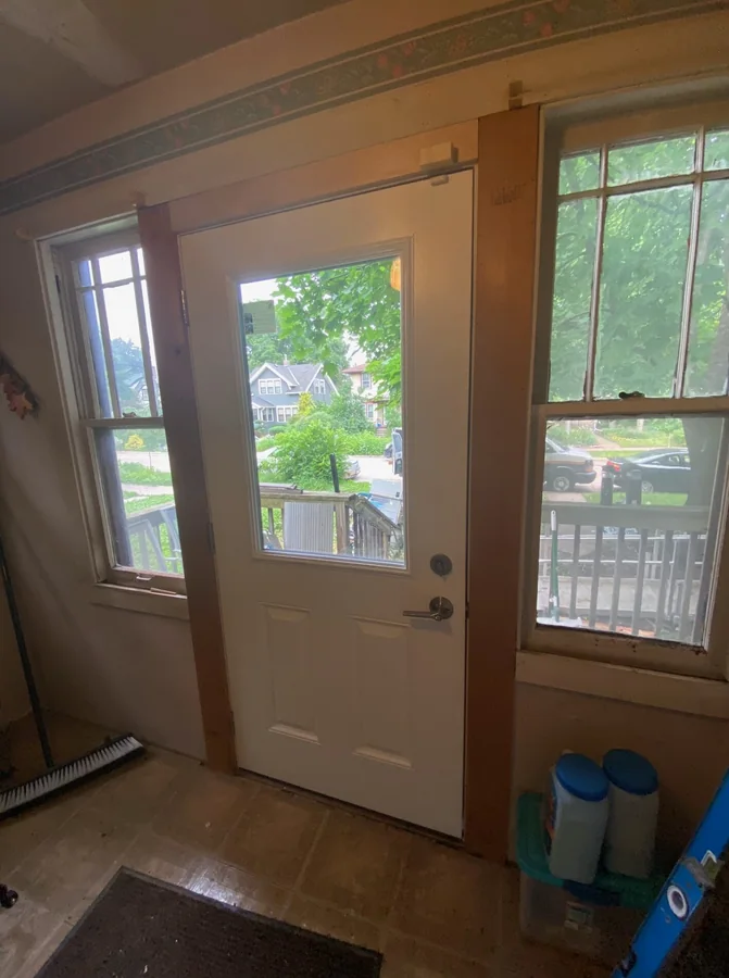 Door installation or repair project