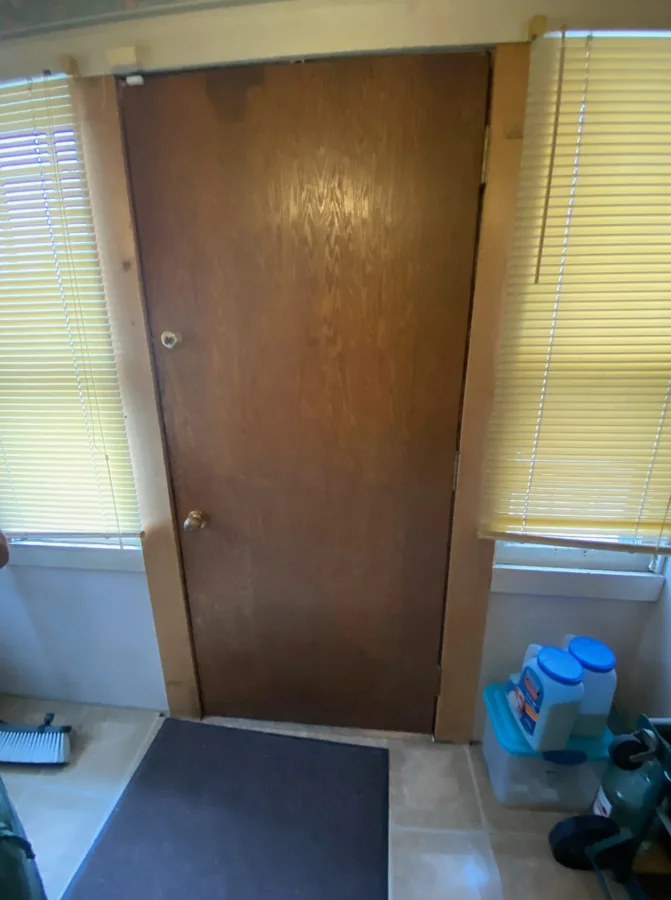 Door installation or repair project