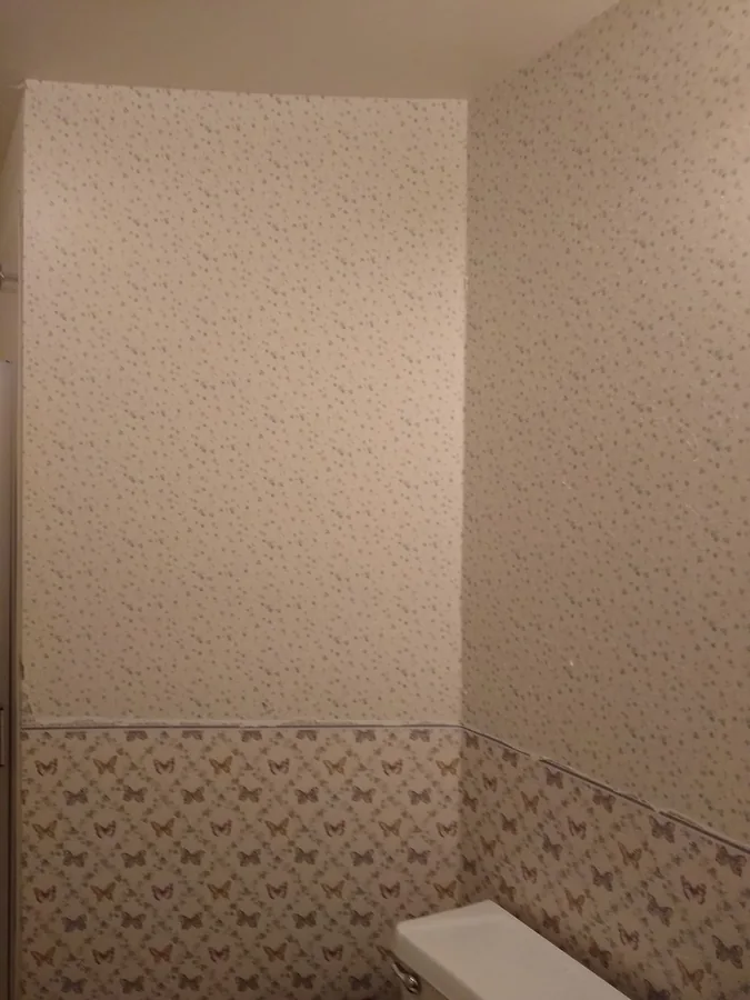 Painting and staining home improvement project